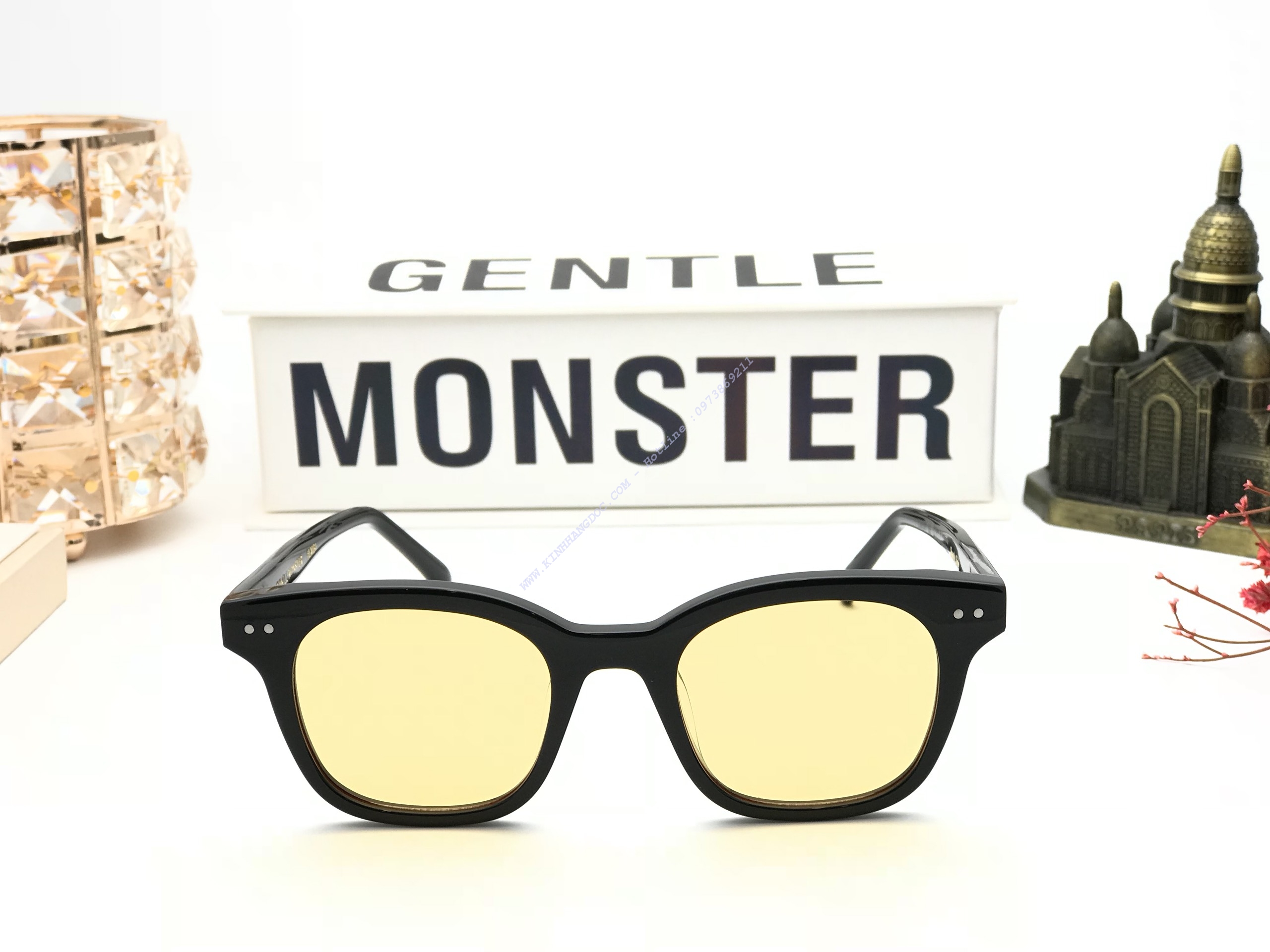 GỌNG KÍNH THỜI TRANG CAO CẤP GENTLE MONSTER SOUTH SIDE YELLOW COLOR 2019