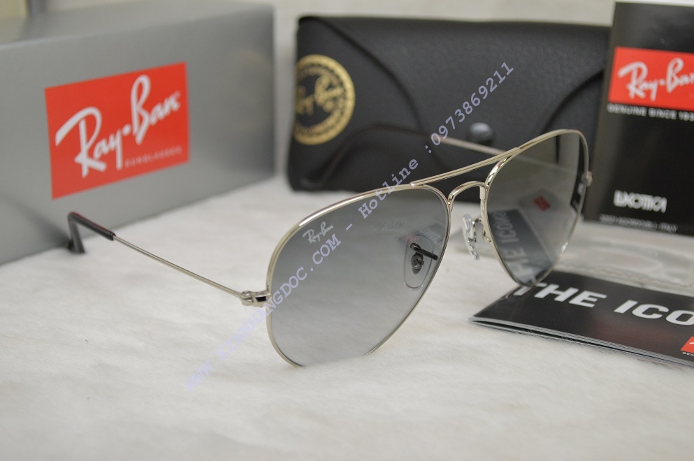 Ray-Ban RB3025 003/32 58-14 Aviator Gradient Sunglasses