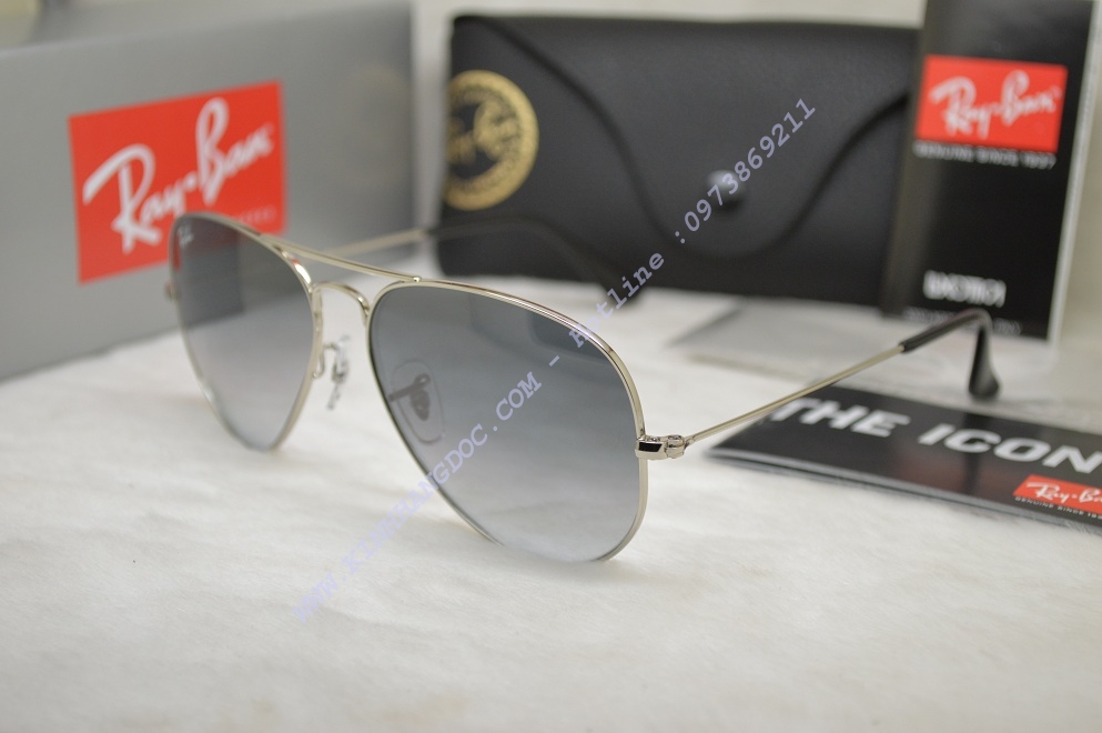 Ray-Ban RB3025 003/32 58-14 Aviator Gradient Sunglasses