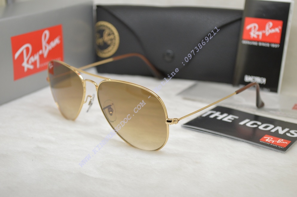 KÍNH MẮT RAYBAN AVIATOR RB3025 001/51 58-14 (AUTHENTIC)