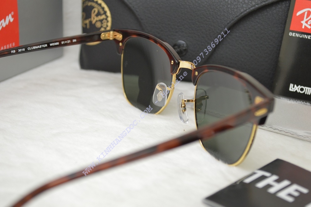 KÍNH MẮT RAYBAN CLUBMASTER RB3016 - W0366 (AUTHENTIC)